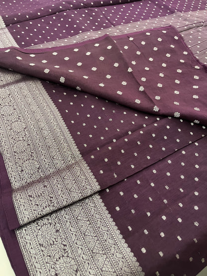 Banarasi silver butties