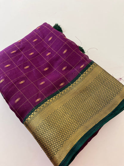 Moonga silk saree