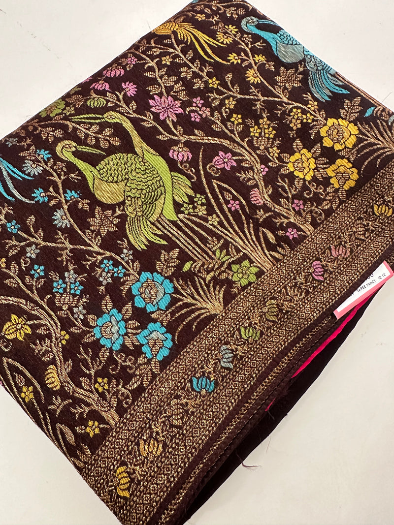 Full Weaving Pure Tussar Premium Designer Saree-J26