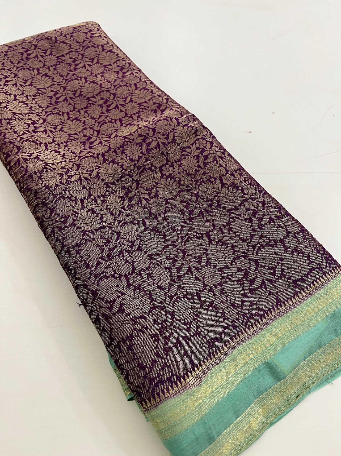 Brocade Banarasi soft silk