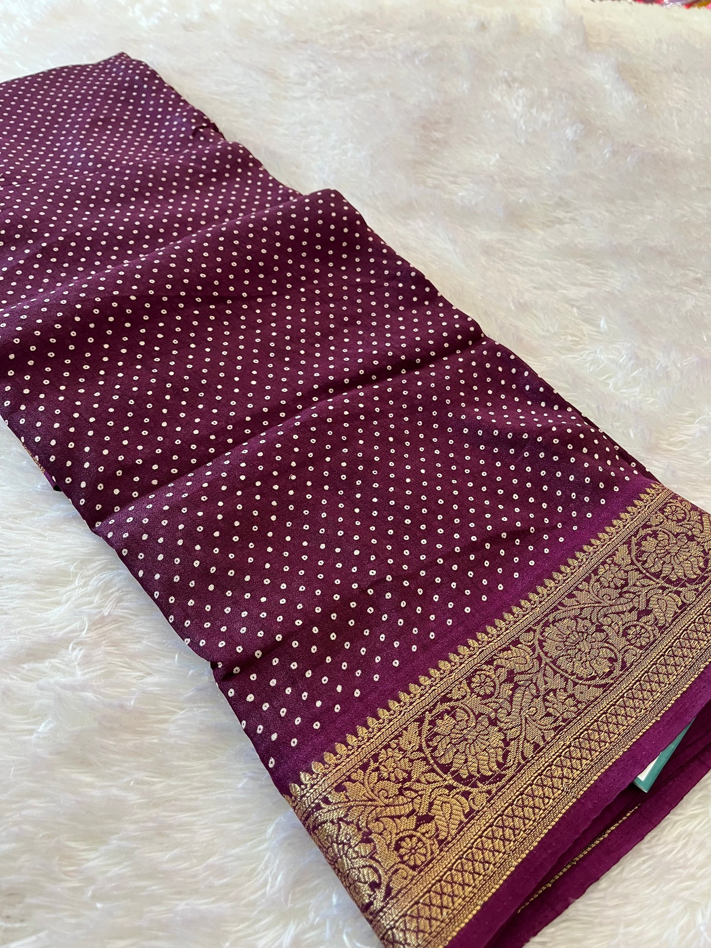 Tussar Printed Fancy