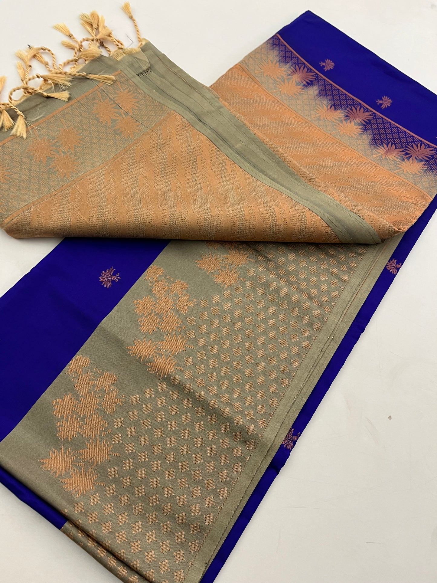 Semi Kanchi  Silk Saree