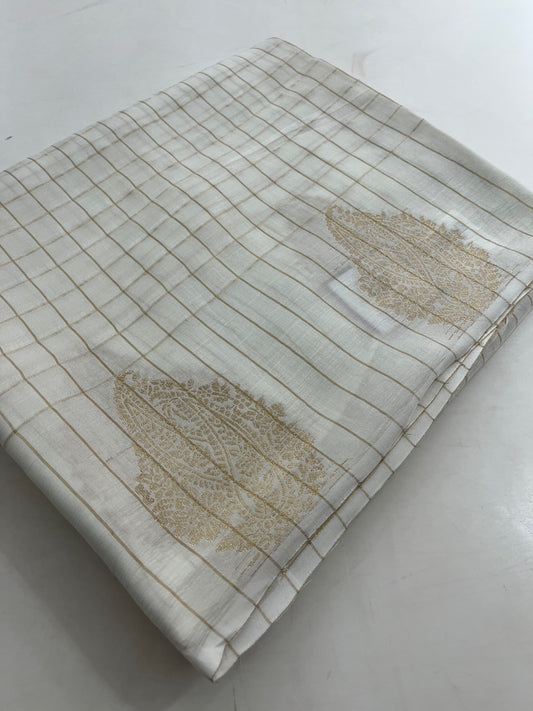 Russian crape Fancy saree
