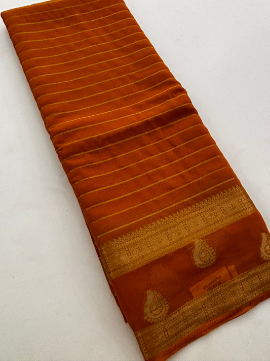 Premium Chiffon Saree-M15