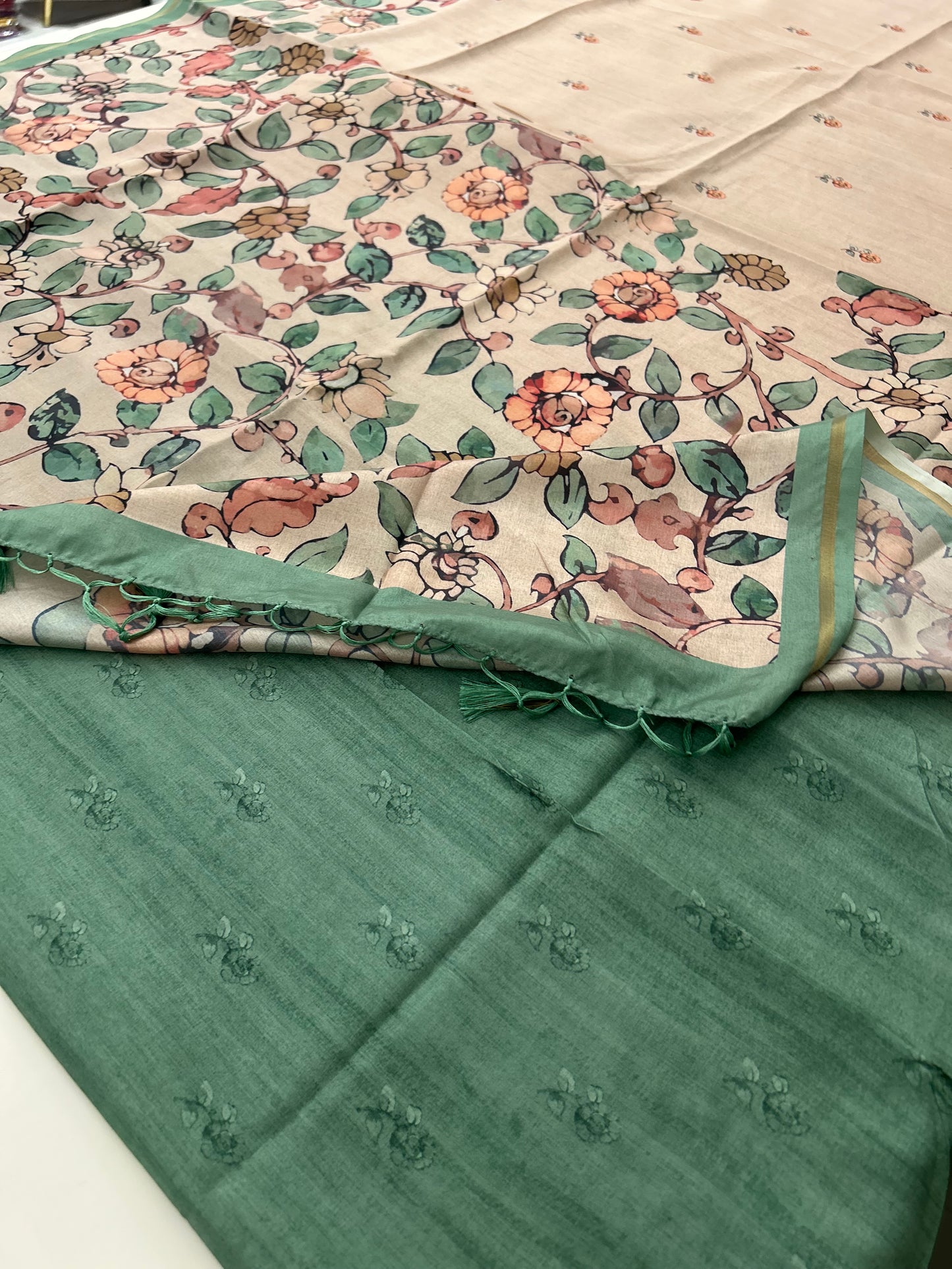 Tussar Printed Saree-M23