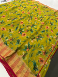 Brosso Fancy Saree New-(JU1)