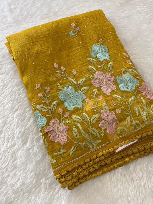 M-12 organza fancy