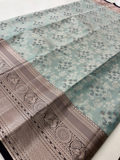 Kanchi tissue semi silk