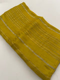 Cut Dana Work Border Chinnon Saree -AU6