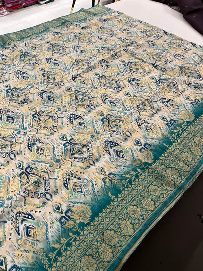 151 ✨✨CHANDERI PRINTED SILK✨✨