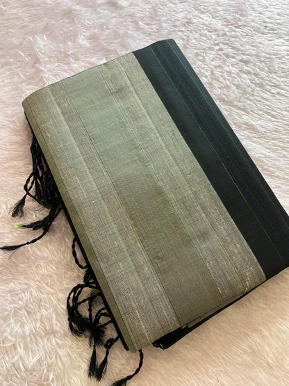 Jute Kanchi Silk Saree