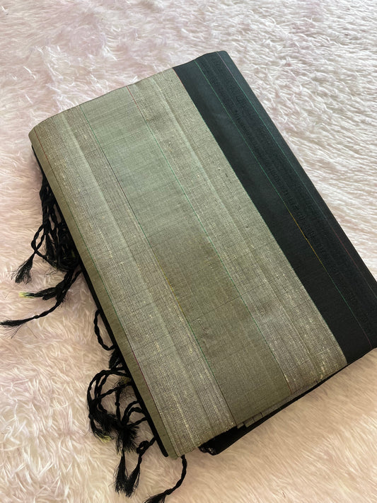 Jute Kanchi Silk Saree