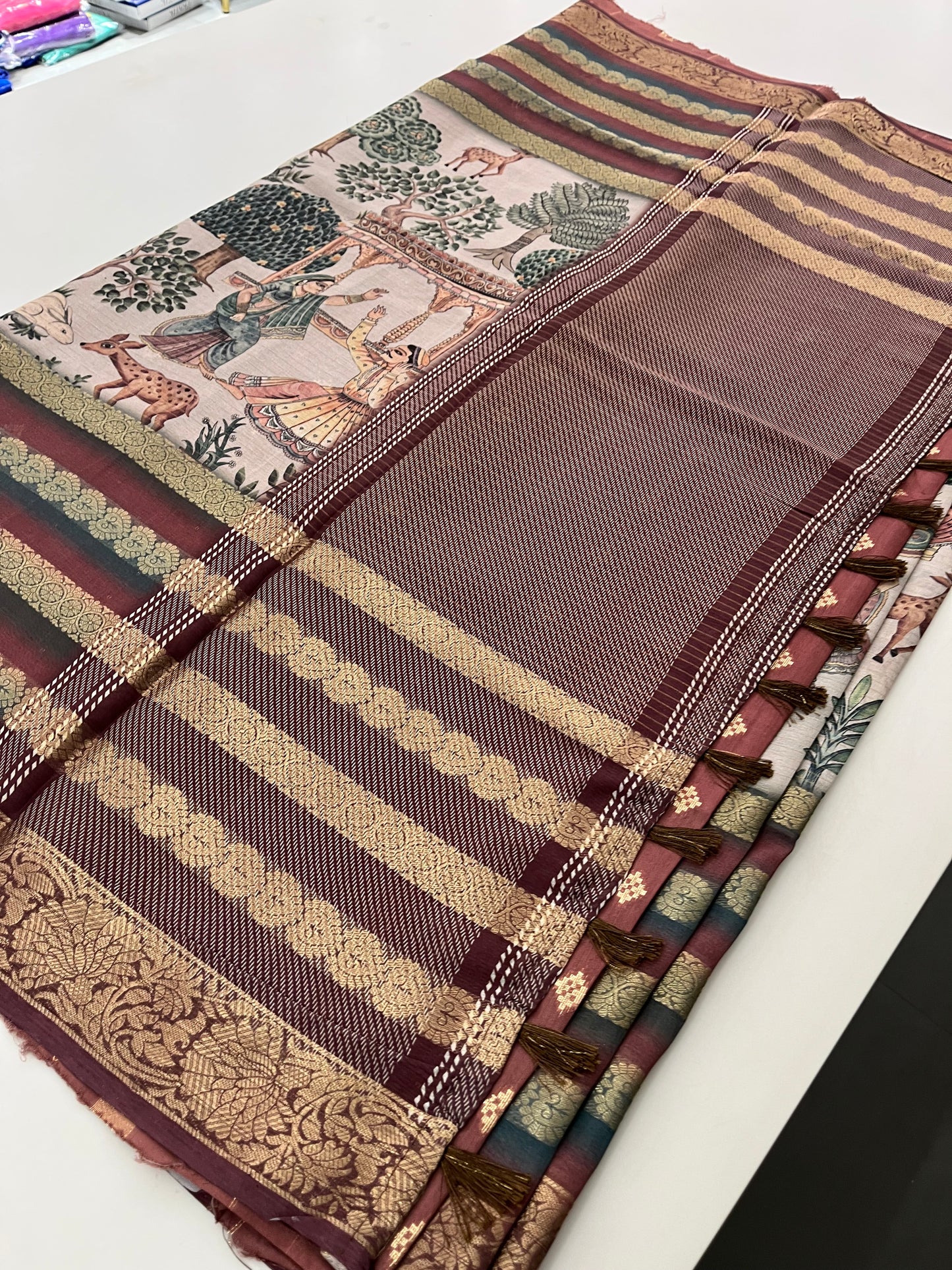 Organza Fancy Saree
