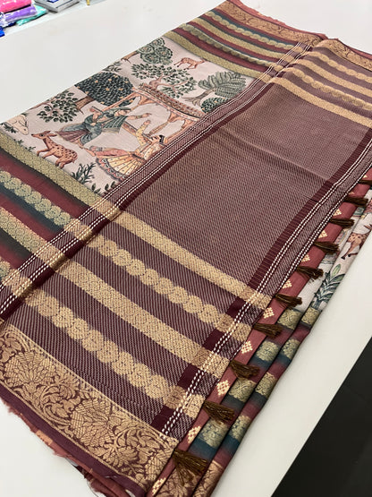 Organza Fancy Saree