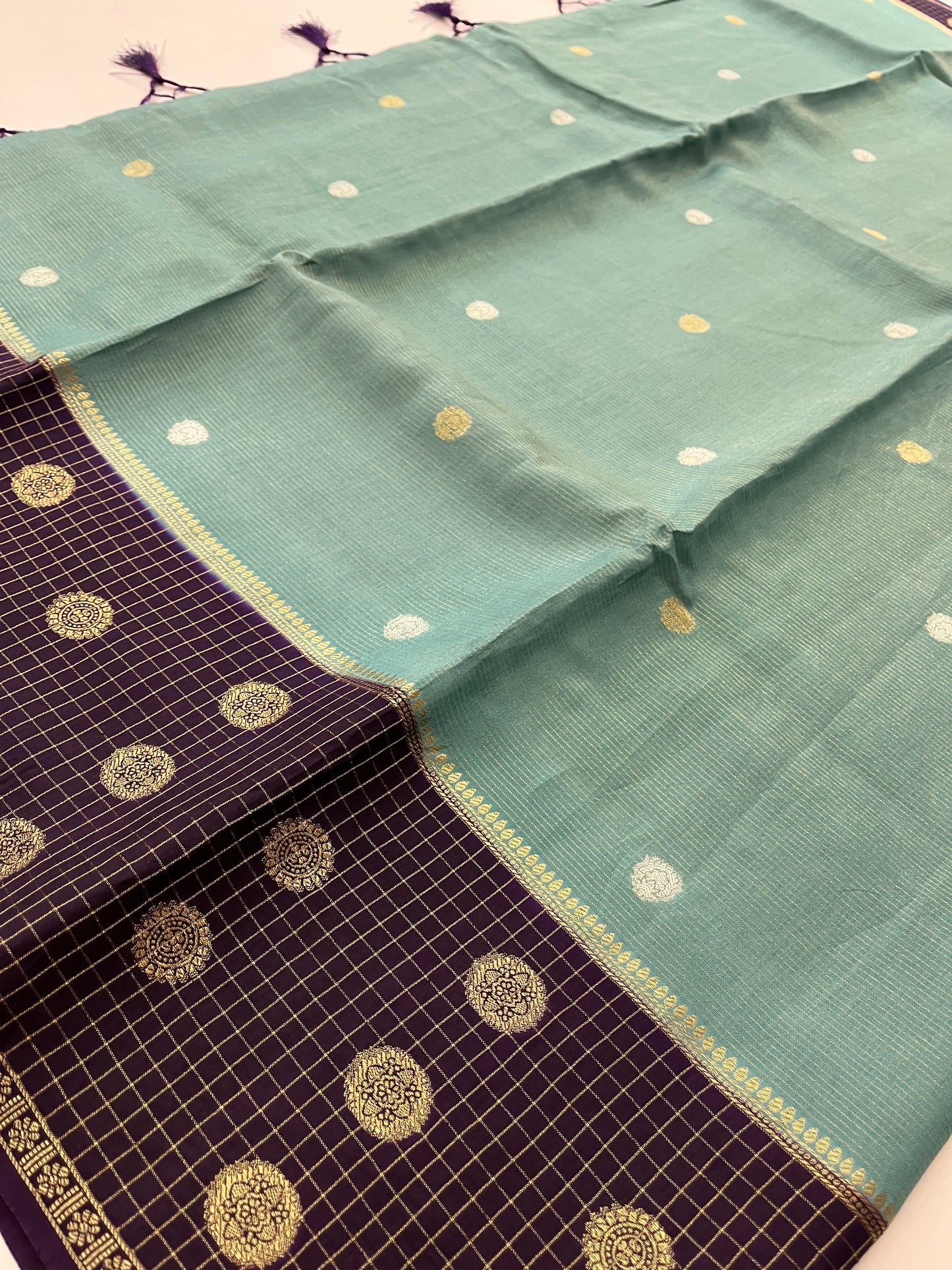 Banarasi designer crape