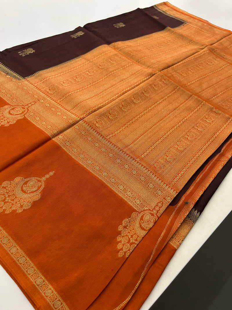 Banarasi Viscose Fancy Saree-J10