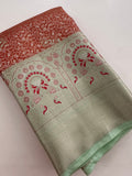 Kanchi Tissue Semi Silk Fancy-J27