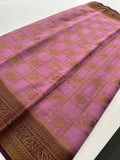 New collection in South Cotton Silk sarees for Varmahalaxmi with contrast matching blouse piece🌹-AU3