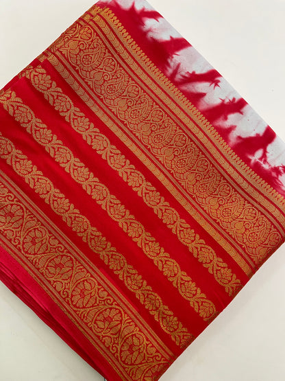Premium Tyedye  Crepe  Silk