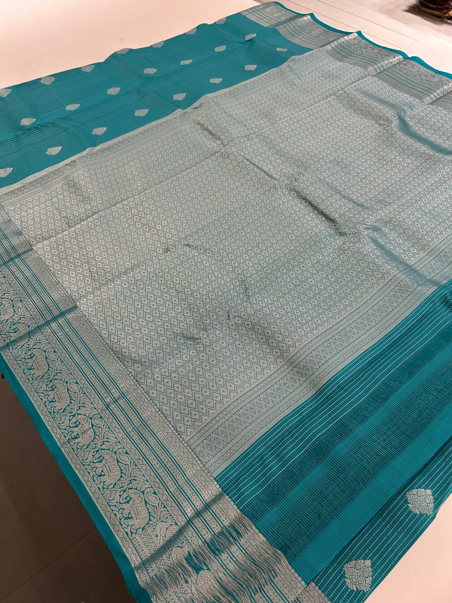 Pure mix silk saree
