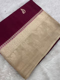 Banarasi Viscose Fancy Saree-JU10