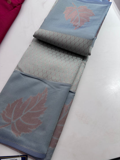 1410 Valkalam Silk Semi Silk