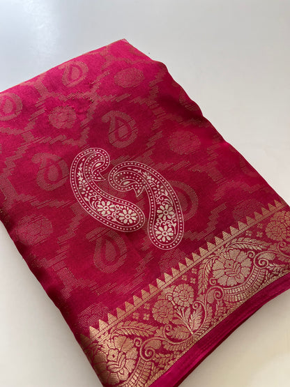 Tussar fancy saree