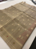Tissue Organza Paithani Pallu-JU4