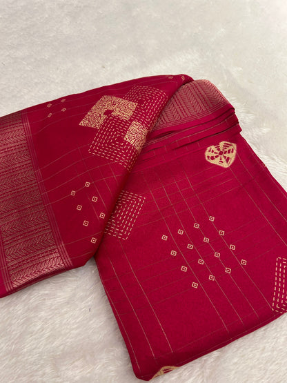 Tussar Chiffon