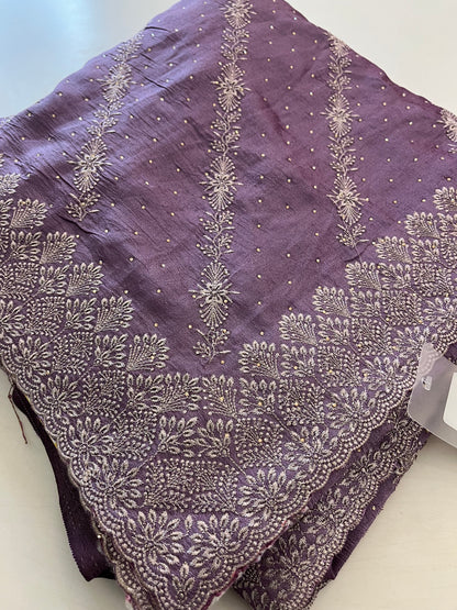 Tussar Work fancy saree-1016