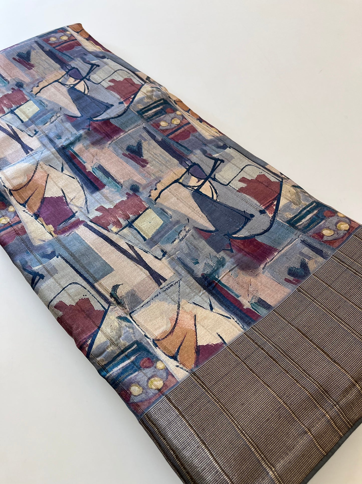 Designer Tussar Fancy