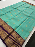 Self Kanchi Silk Sarees🌹-AU14