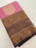 Semi Kanchi Silk Saree-J27