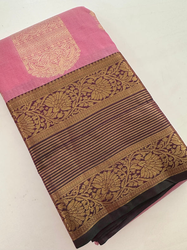 Semi Kanchi Silk Saree-J27