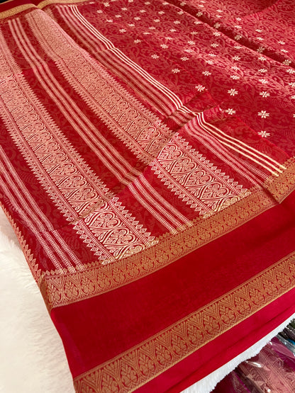 Brocade chiffon