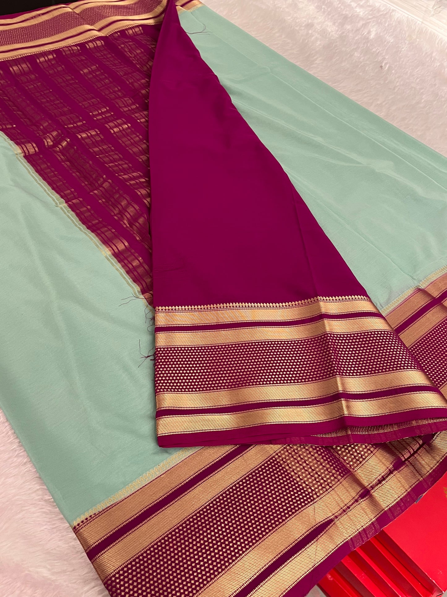 Semi Crepe Mysore Silk