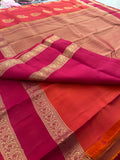 Self Kanchi Silk Sarees🌹-AU14