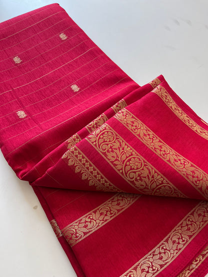 Tussar Printed Fancy