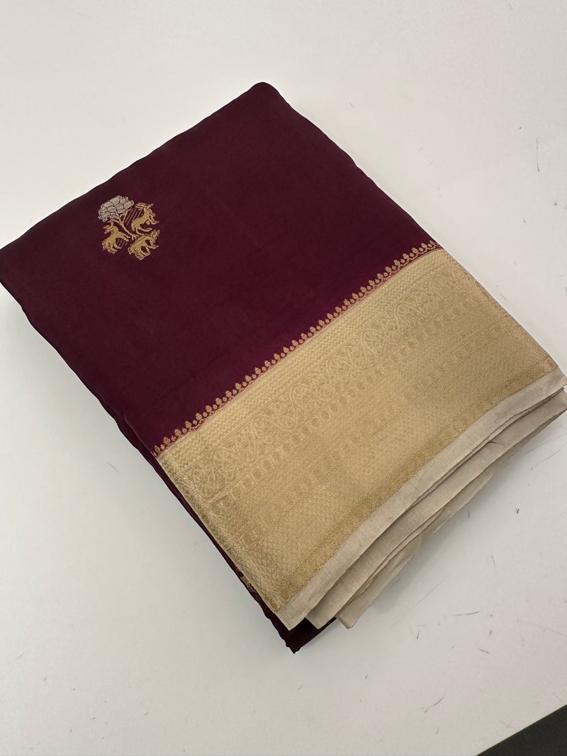 Premium Tussar Fancy Saree -AU6