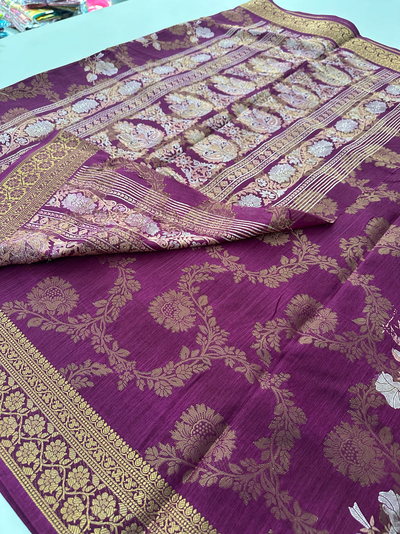 Tussar Fancy New Prints-J18
