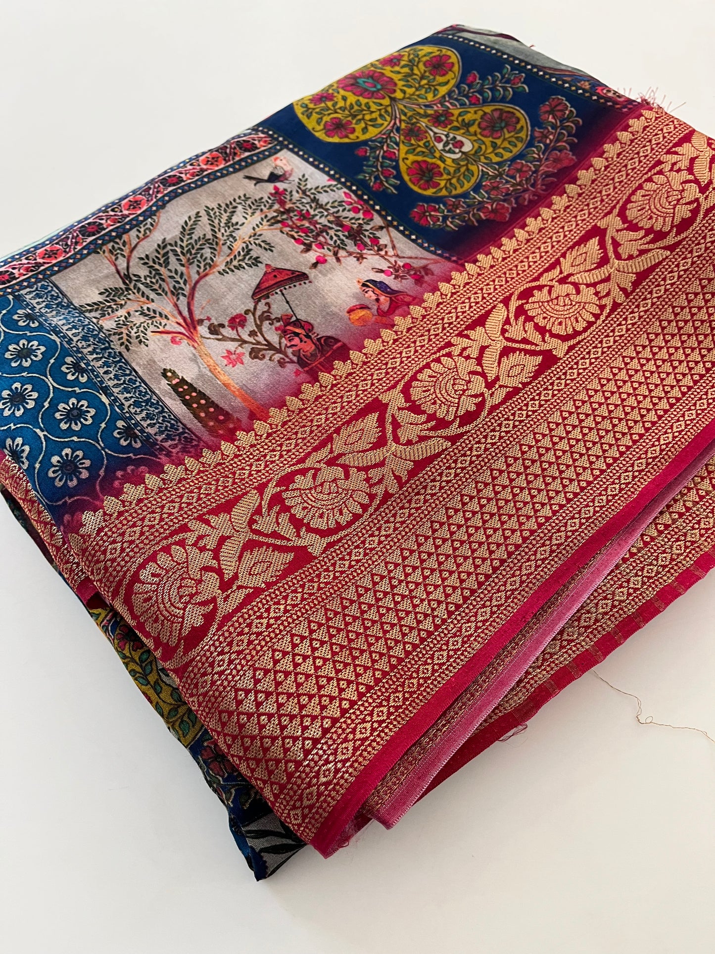 Ajrak Print premium crape