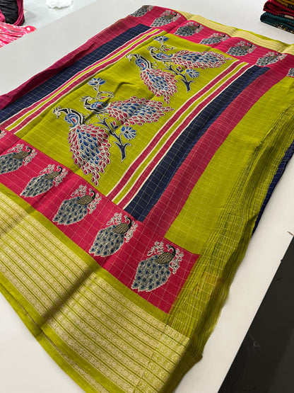 M27 Printed Chiffon