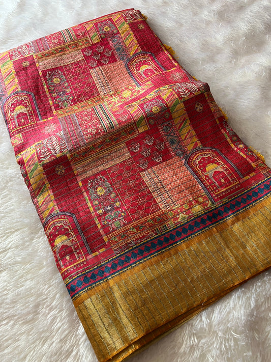 Tussar fancy