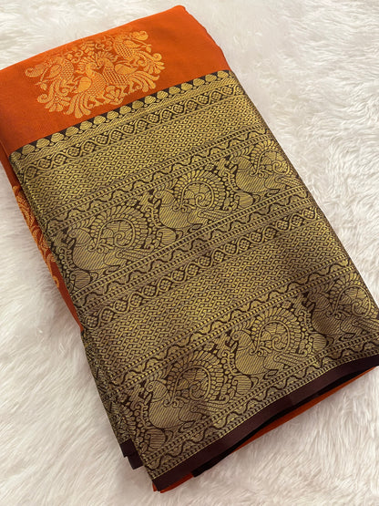 Full Mix Kanchi Saree-M10