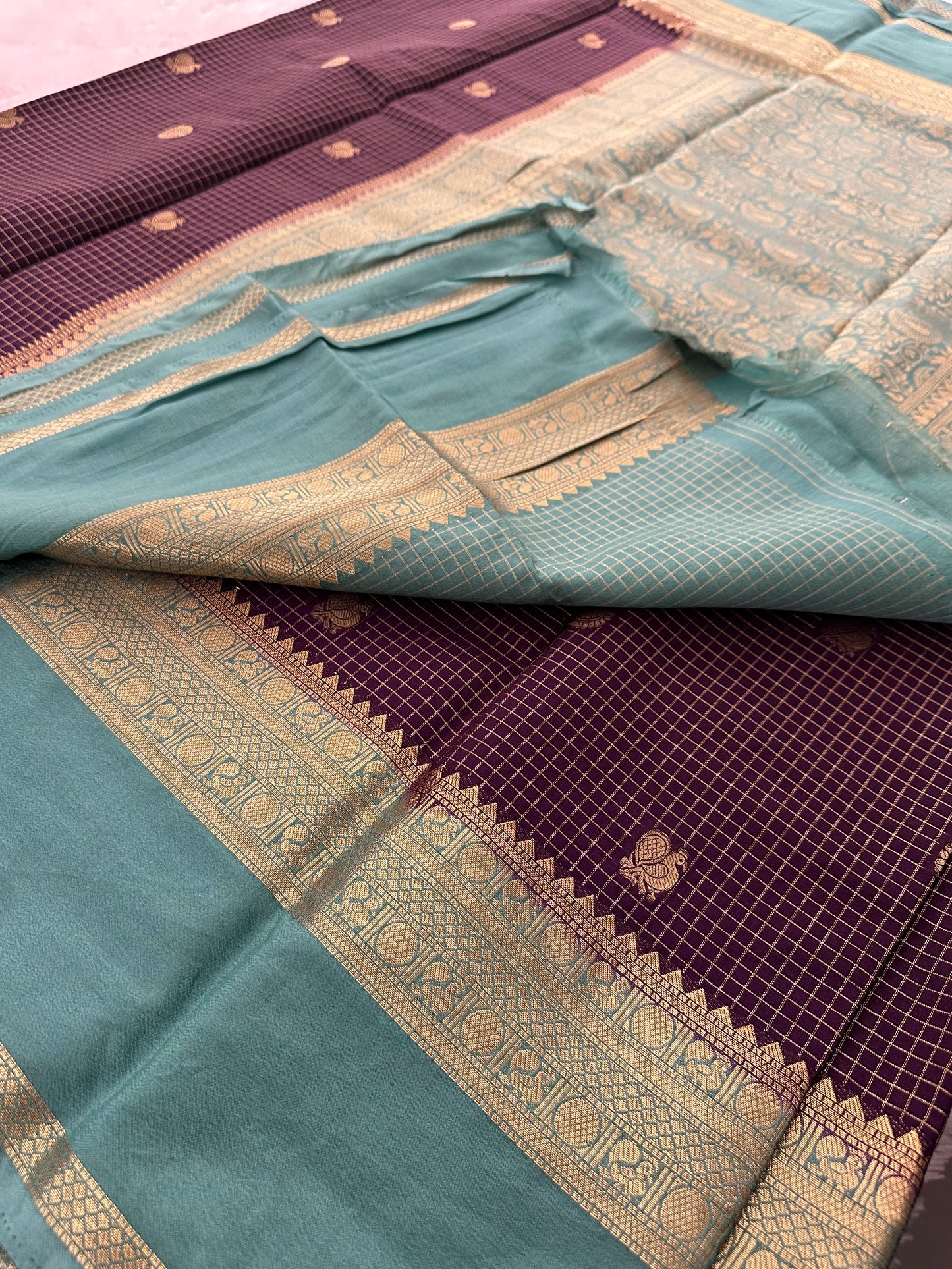Premium Checks Crape-M13