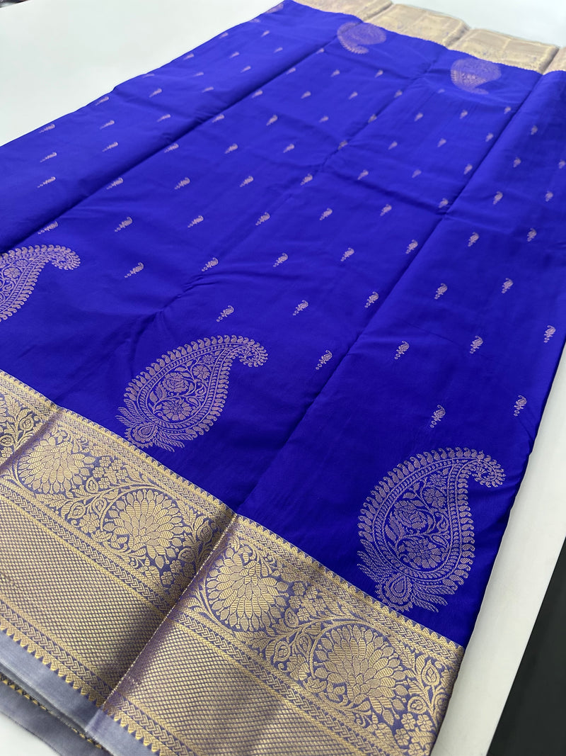 Semi Kanchi Silk Saree-J22