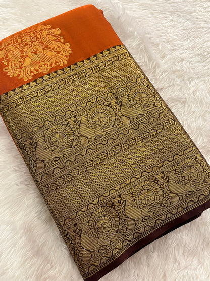 Full Mix Kanchi Saree-M10