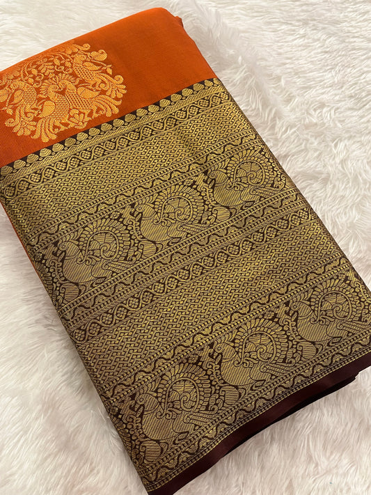 Full Mix Kanchi Saree-M10