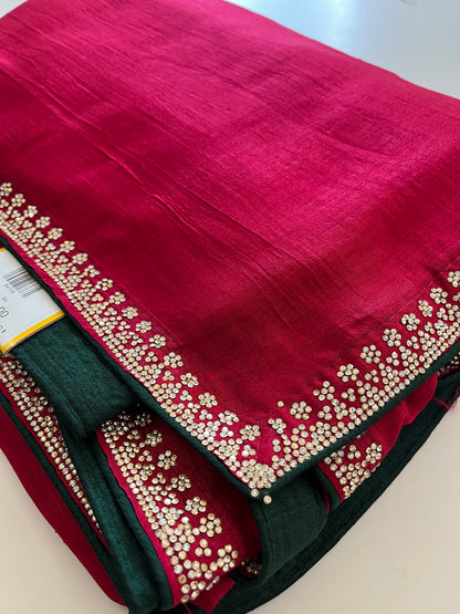 Stone work Fancy Saree