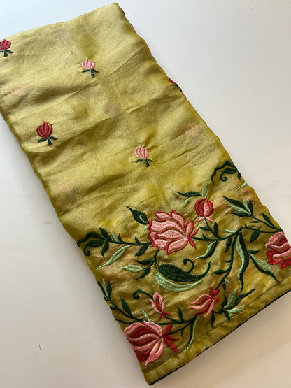 Designer Simmer Fancy Saree